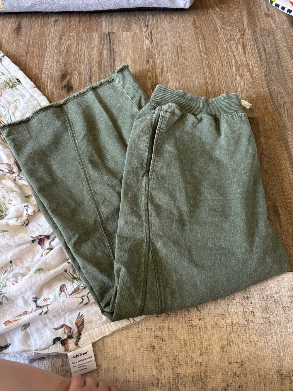 aerie barrel leg pants